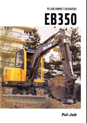 मिनी एक्सकेवेटर Pel-Job EB 350 XT