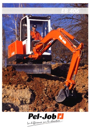 मिनी एक्सकेवेटर Pel-Job EB 406