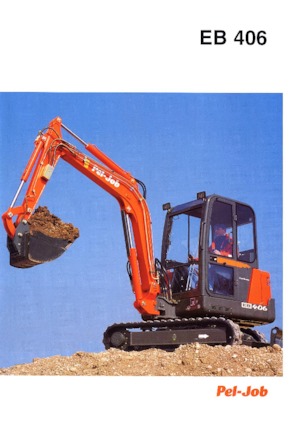मिनी एक्सकेवेटर Pel-Job EB 406