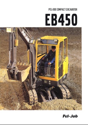 मिनी एक्सकेवेटर Pel-Job EB 450 XT