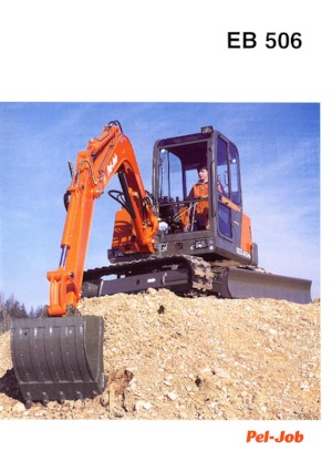 मिनी एक्सकेवेटर Pel-Job EB 506 CV **