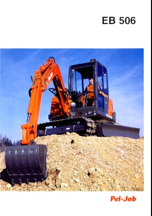 मिनी एक्सकेवेटर Pel-Job EB 506 CV **