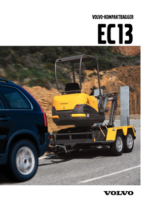 मिनी एक्सकेवेटर Volvo EC13XTV