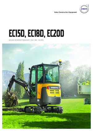 मिनी एक्सकेवेटर Volvo EC18D