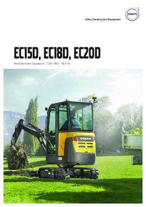 मिनी एक्सकेवेटर Volvo EC18D