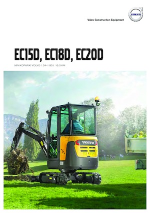 मिनी एक्सकेवेटर Volvo EC18D