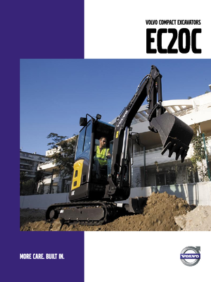 मिनी एक्सकेवेटर Volvo EC20C