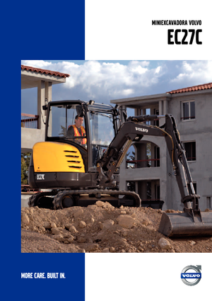 मिनी एक्सकेवेटर Volvo EC27C