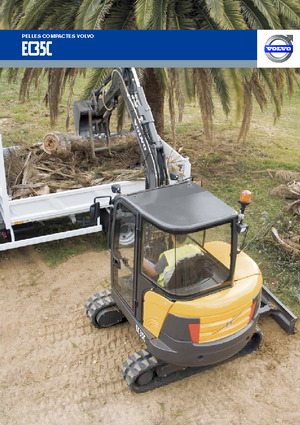 मिनी एक्सकेवेटर Volvo EC35C