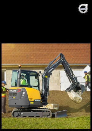 मिनी एक्सकेवेटर Volvo EC35D