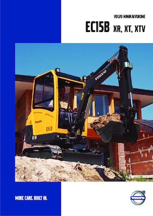 मिनी एक्सकेवेटर Volvo EC15B XT