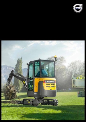 मिनी एक्सकेवेटर Volvo EC15D