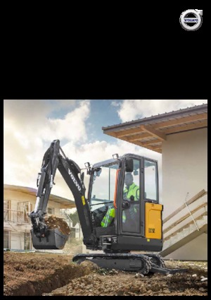 मिनी एक्सकेवेटर Volvo EC15E
