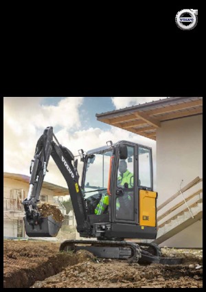 मिनी एक्सकेवेटर Volvo EC18E
