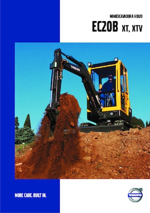 मिनी एक्सकेवेटर Volvo EC20B XT