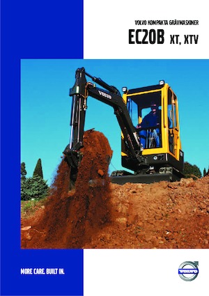 मिनी एक्सकेवेटर Volvo EC20B XT