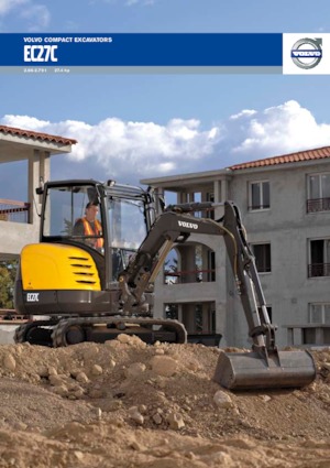 मिनी एक्सकेवेटर Volvo EC27C