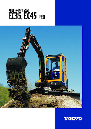 मिनी एक्सकेवेटर Volvo EC35