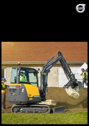 मिनी एक्सकेवेटर Volvo EC35D