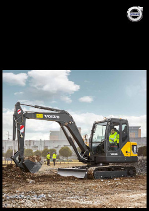 मिनी एक्सकेवेटर Volvo EC55D