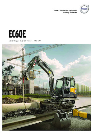 मिनी एक्सकेवेटर Volvo EC60E