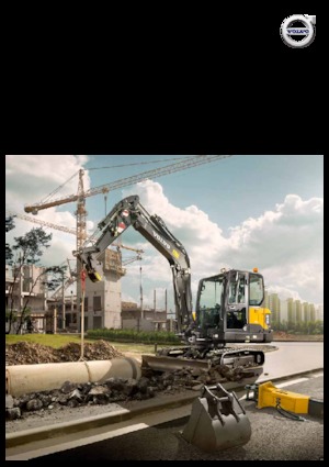 मिनी एक्सकेवेटर Volvo EC60E