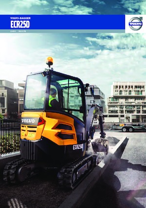 मिनी एक्सकेवेटर Volvo ECR25D