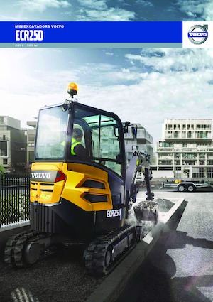 मिनी एक्सकेवेटर Volvo ECR25D