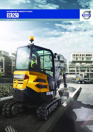 मिनी एक्सकेवेटर Volvo ECR25D