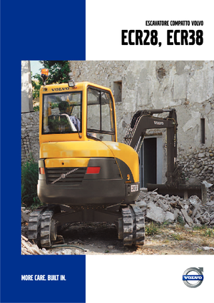 मिनी एक्सकेवेटर Volvo ECR28