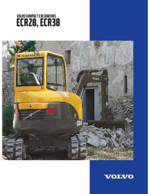 मिनी एक्सकेवेटर Volvo ECR28