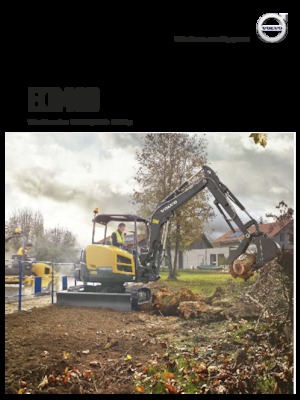मिनी एक्सकेवेटर Volvo ECR40D