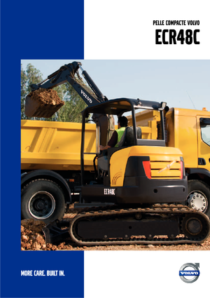 मिनी एक्सकेवेटर Volvo ECR48C