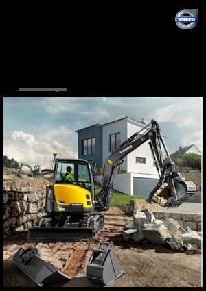 मिनी एक्सकेवेटर Volvo ECR50D