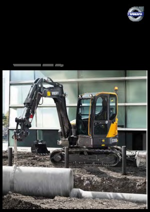मिनी एक्सकेवेटर Volvo ECR58D