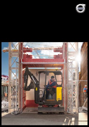 मिनी एक्सकेवेटर Volvo ECR18E