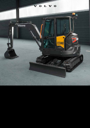 मिनी एक्सकेवेटर Volvo ECR40