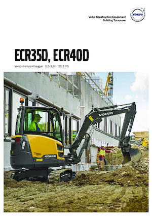 मिनी एक्सकेवेटर Volvo ECR40D