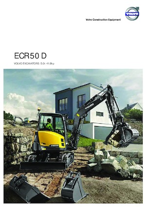 मिनी एक्सकेवेटर Volvo ECR50D