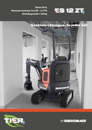 मिनी एक्सकेवेटर Eurocomach ES 12 ZT 4