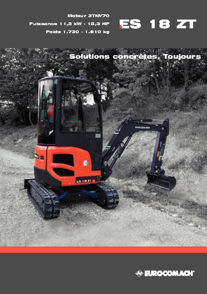 मिनी एक्सकेवेटर Eurocomach ES 18 ZT