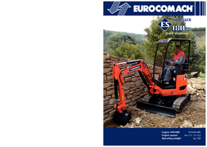 मिनी एक्सकेवेटर Eurocomach ES 180 ZT