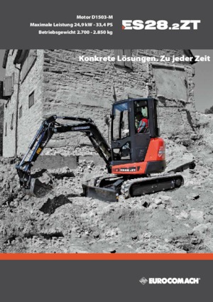मिनी एक्सकेवेटर Eurocomach ES 28.2 ZT