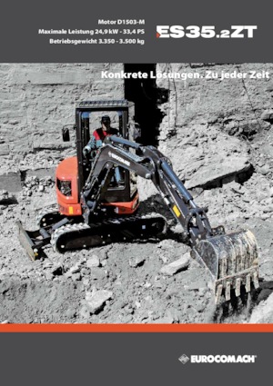मिनी एक्सकेवेटर Eurocomach ES 35.2 ZT