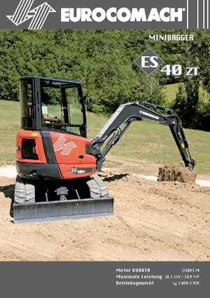मिनी एक्सकेवेटर Eurocomach ES 40 ZT