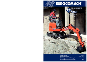 मिनी एक्सकेवेटर Eurocomach ES 90 ZT