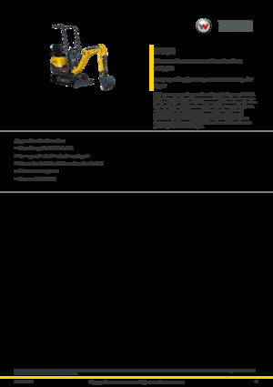 मिनी एक्सकेवेटर Wacker Neuson ET08