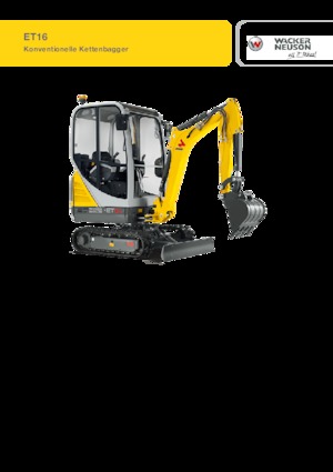 मिनी एक्सकेवेटर Wacker Neuson ET16
