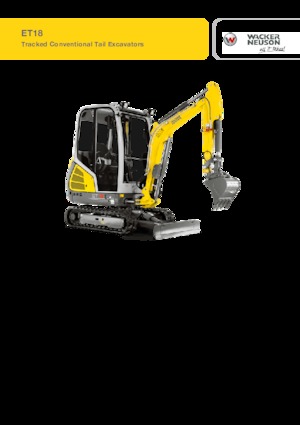 मिनी एक्सकेवेटर Wacker Neuson ET18