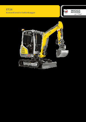 मिनी एक्सकेवेटर Wacker Neuson ET24